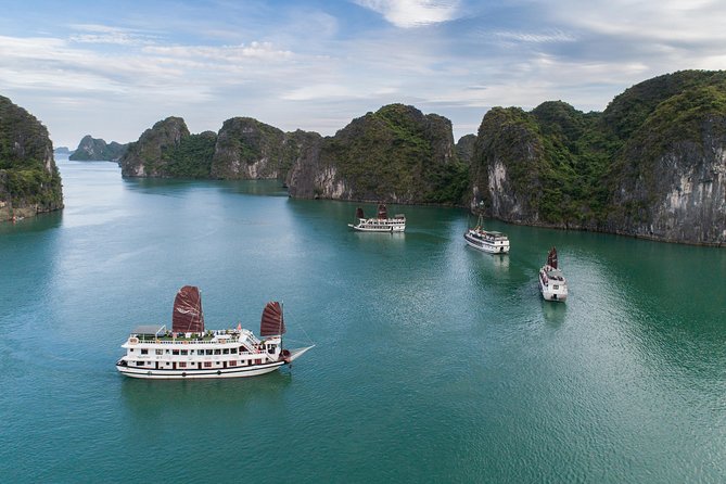 1-Day Bai Tu Long Bay Cruise: Pristine, Fun & Away fr the Crowds - Thien Canh Son Cave: the stairs you should respect