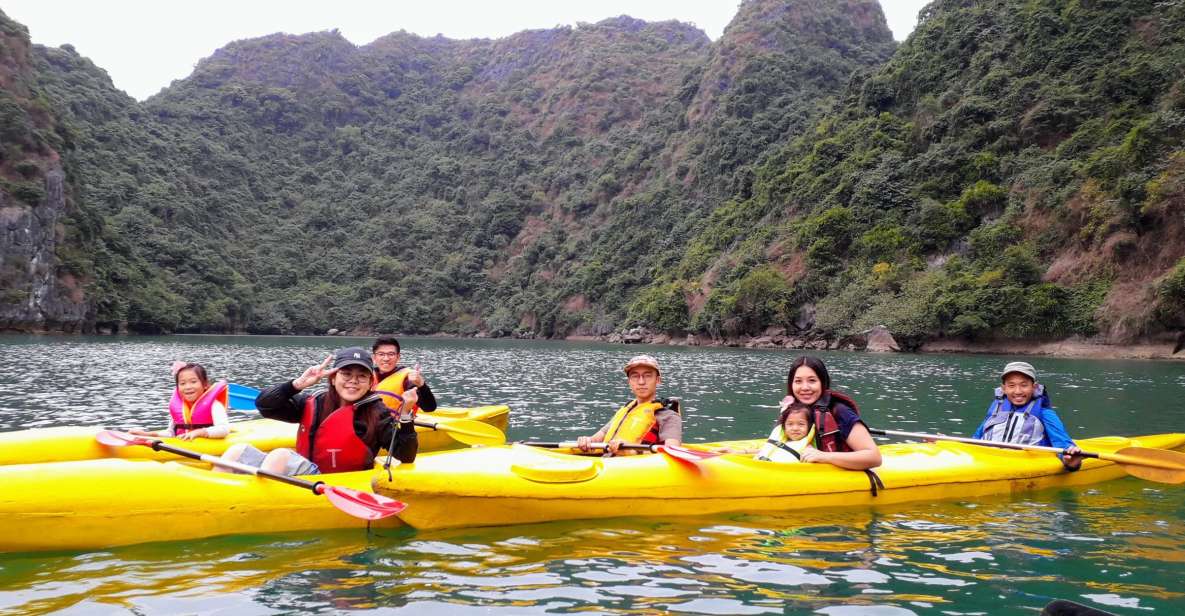 1 Day Ha Noi - Cat Ba island - Lan Ha Bay - Ha Long Bay - Lan Ha Bay cruising: Cai Beo to karst shapes you can actually recognize