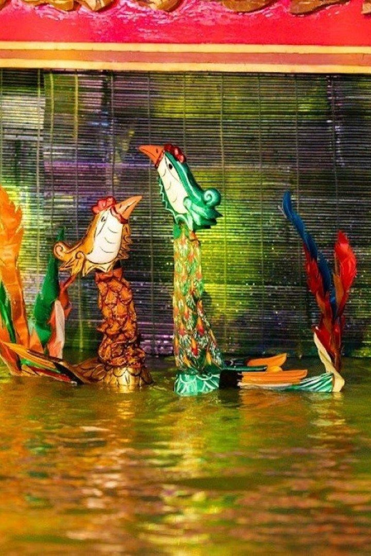 1 ROUND HANOI CITY TOUR + WATER PUPPET SHOW TICKET - The Hanoi city loop on an open-top double-decker bus