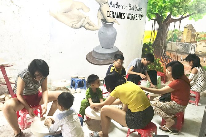 2.5 hours Ceramics Painting Workshop In Hanoi Old Quarter - 2.5 hours of painting: tools, wheel time, and glaze guidance