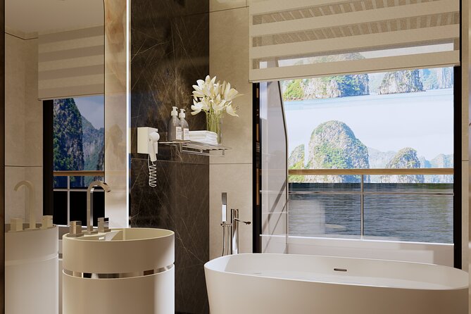 2 Day 1 Night Luxury Azura Cruise through Halong & Lan Ha Bay - Food and onboard atmosphere: dining plus hands-on activities