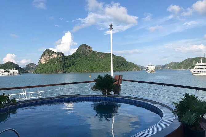 2 Day Guided Cruise Tour in Halong Bay and Lan Ha Bay from Hanoi - Day 1 from Hanoi at 8:30am: harbors, lunch, and first Lan Ha swimming time