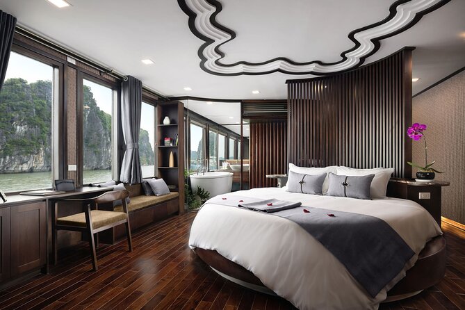 2-Day Halong Orchid Cruise - Back onboard for brunch, then check-out and cruise home