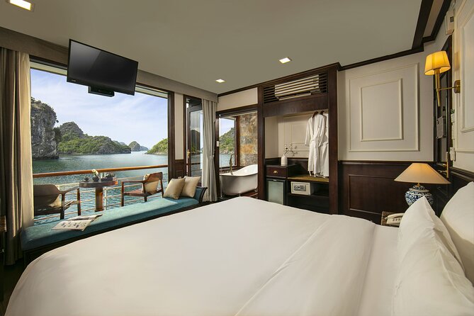 2-Day Halong Orchid Cruise - The swim stop in Lan Ha Bay: why this one feels special