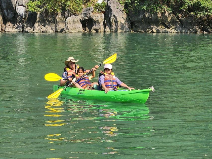 2-Day Lan Ha Bay & Cat Ba Cruise w/ Kayaking, Biking & More - The first cruise day: sailing, seafood stops, and Cua Van kayaking