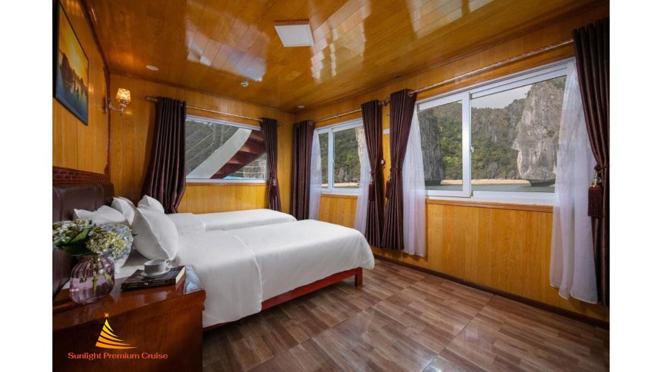 2-Day Lan Ha Bay & Cat Ba Cruise w/ Kayaking, Biking & More - Night on the bay: squid fishing, karaoke, and the sunset party mood