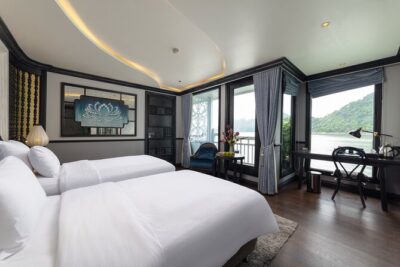 2-Day Melody Cruise: Explore Halong and Lan Ha Bay from Hanoi - The Tuan Chau finish: returning by tender and getting back to Hanoi