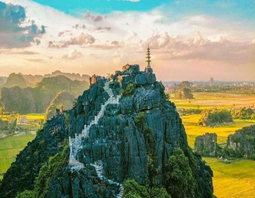 2-Day Ninh Binh Tour with Accommodation & Meals, Small Group - Bai Dinh Pagoda by Electric Car: A Big-Scale Temple Complex