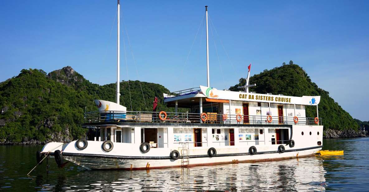 2-Day Traditional Cruise to Lan Ha Bay & Cat Ba Island - Day 1: Floating Fishing Village, turtle-and-candle islets, and cave kayaking