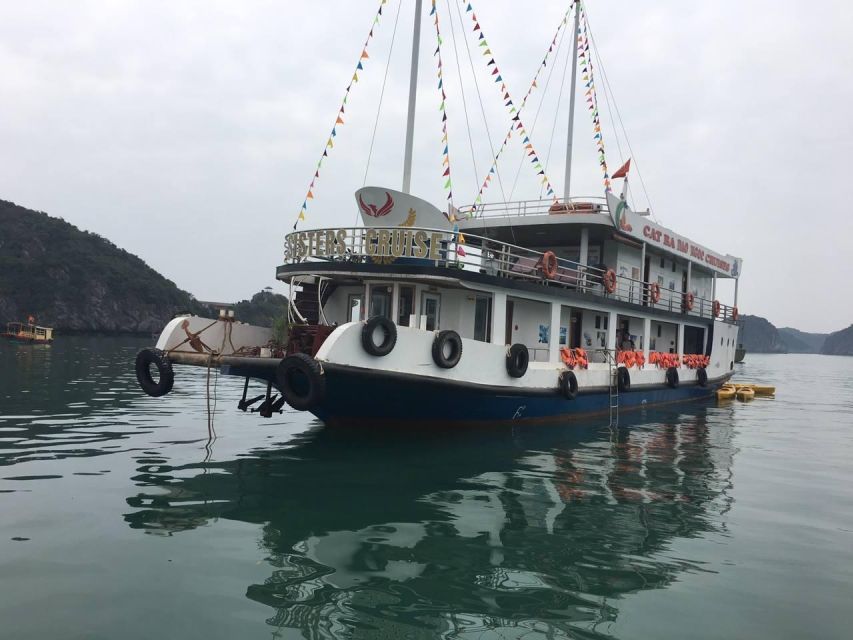 2-Day Traditional Cruise to Lan Ha Bay & Cat Ba Island - Food on board: what’s included and what to plan for