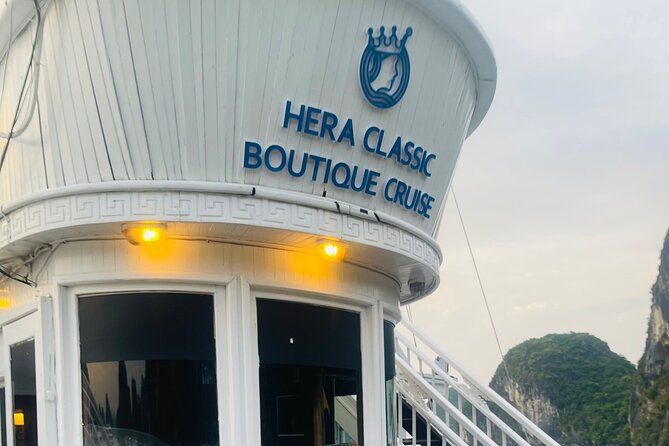 2 days - 1 night with Hera Cruise - Day 1 in Ha Long: Sung Sot Cave, Titop Island, and your first sunset on deck