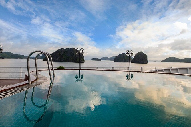 2-Days Aspira Cruise Tour around Hanoi- Halong- Lan Ha Bay - Day 2 at 6:15: sunrise, tai chi, and the top-deck advantage