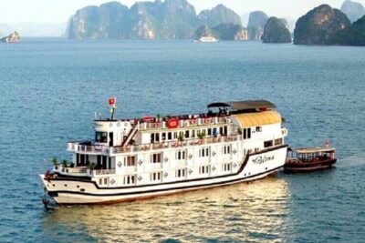 2D1N Bai Tu Long Bay cruises - Day 1 highlights: Vung Vieng floating village and Thien Canh Son cave