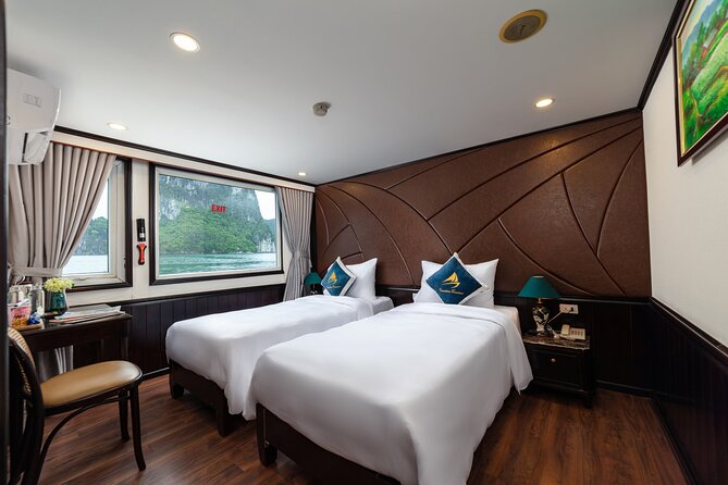 [2D1N] Halong Amanda Cruise - Luxury Unique Cruise on Bay - Onboard moments: tai chi, squid fishing, sunset party, and a cooking demo