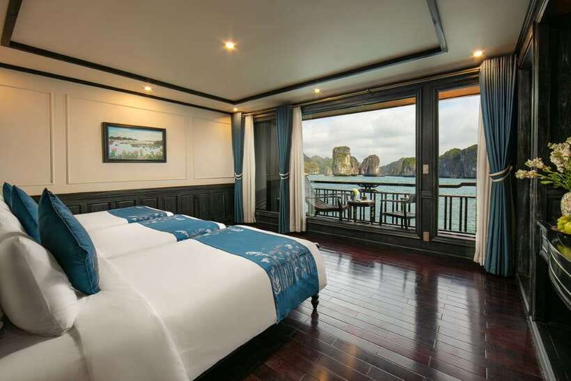 3 Day - Hanoi City Tour - Lan Ha Bay 5 Star Cruise & Balcony - Day 3 Options: Tra Bau Kayak, Dark/Bright Caves, or Ba Trai Dao