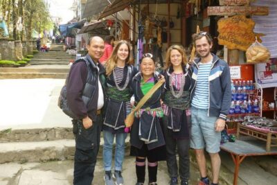 3-Day Sapa Tour from Hanoi by Luxury Limousine Transfer - Day 1 in Sapa: Cat Cat village and a short trek down the valley