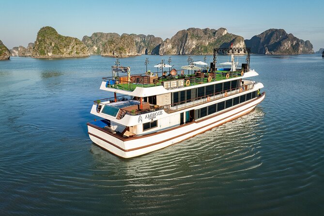 All Inclusive Cruise Tour at Halong Bay - Luon Cave and your choice: kayak, bamboo boat, or relax