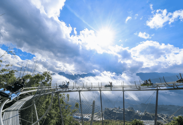Alpine Coaster Ban Mong Experience in Sapa - Vietnam - The Three-Tier Spirals and Vortex Plunge: Where the Adrenaline Hits