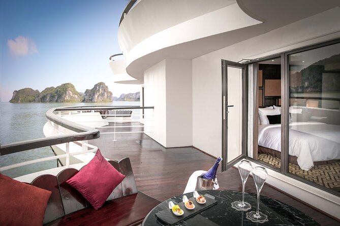 Ambassador Cruise Halong Bay–2 Days 1 Night with Private Balcony - Food and Drinks: What’s Included and What Adds Up