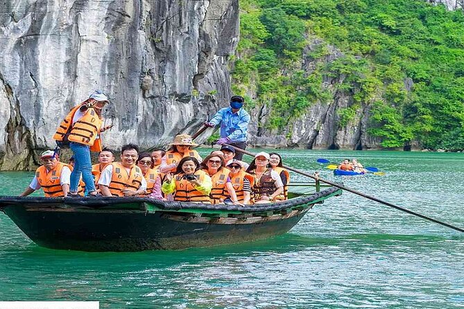 Athena Cruise Halong Bay 3Days 2Night on 5 Star Cruise - Day 3: Thien Canh Son Cave, Hon Co Island, Swimming Area, and Vung Vieng