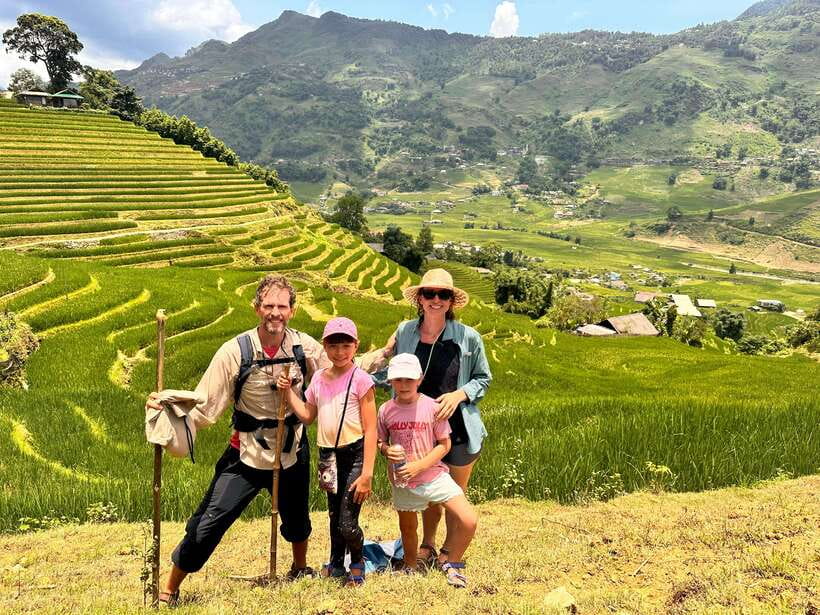 AUTHENIC 2D1N Trek & Bungalow Retreat with Dinh Hmong Family - The Ta Van Homestay Evening: Hot Shower, Cooking Lesson, and Happy Water