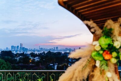 Authentic Bun Cha Hanoi making - with skyline view of Westlake - What You Cook: Bun Cha Hanoi Plus Classic Side Dishes