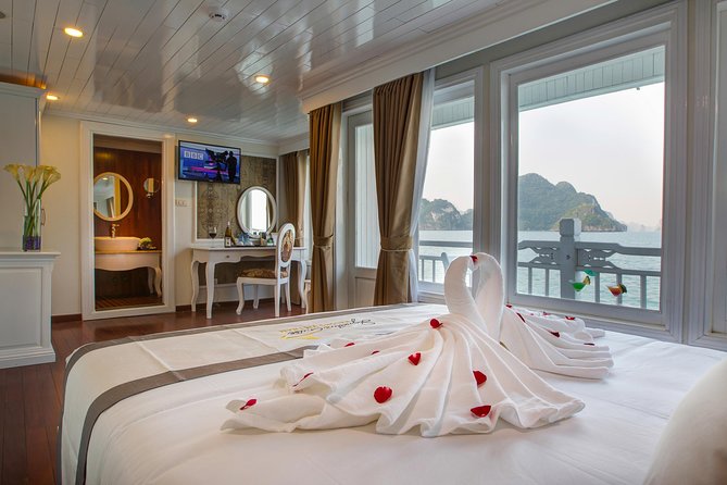 Bai Tu Long Bay Luxury Cruise 2D/1N: Visit Bai Tu Long bay & pristine places - Day 1: Halong Bay passing views, then Bai Tu Long Bay cruising and kayaking