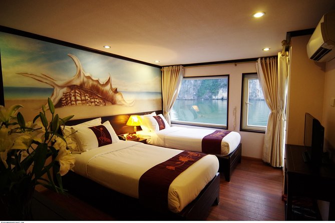 Bai Tu Long Bay Luxury Cruise 2D/1N: Visit Bai Tu Long bay & pristine places - Sleeping on the water: private cabin comfort that actually helps