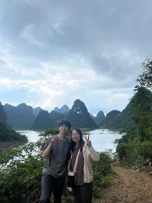Ban Gioc Waterfall - God Eyes Mountain 1 Day By Car - Tribe Village Craft Time: Paper Craft or Forging