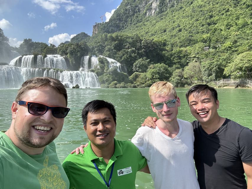Ban Gioc Waterfall - God Eyes Mountain 1 Day By Car - Ban Gioc Waterfall by Boat: Go Close to the Mist