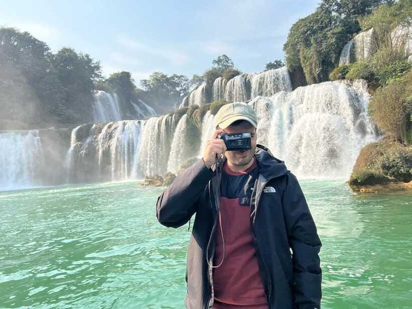 Ban Gioc Waterfall - God Eyes Mountain 1 Day By Car - Angel Mountain Sunset: The Return Leg with a Show