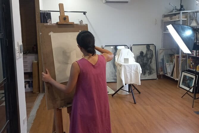 Beginner Painting & Drawing Class in Hanoi – Art Tutor Hanoi - Where you go: Art tutor Hanoi near Tây Hồ