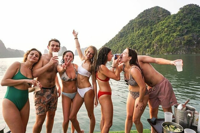 BEST Halong Bay Cruise 2 days 1 night - 5 stars - Sung Sot Cave and Titop climb: your first big payoff