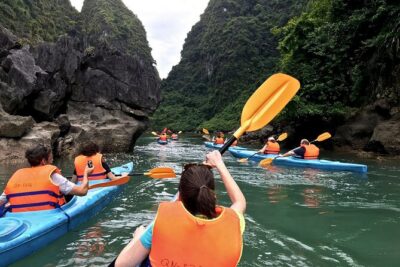 BEST Halong Bay Cruise 2 days 1 night - 5 stars - Getting from Hanoi Old Quarter to Bai Chay (without losing the day)