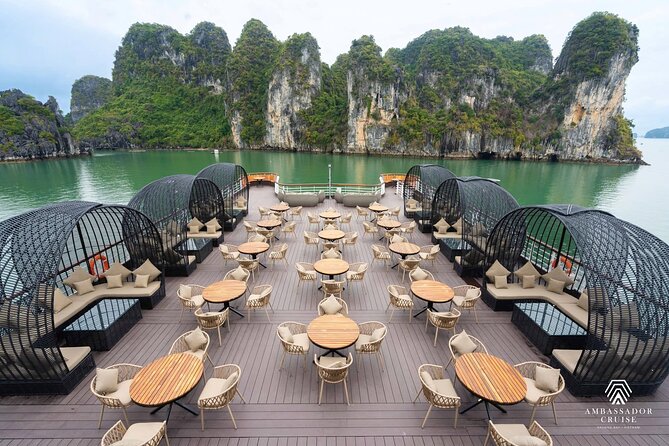 Best Premium Halong Bay Cruise from Halong International Port - Titov Island (Ti Top): Beach Time Plus a Viewpoint Climb