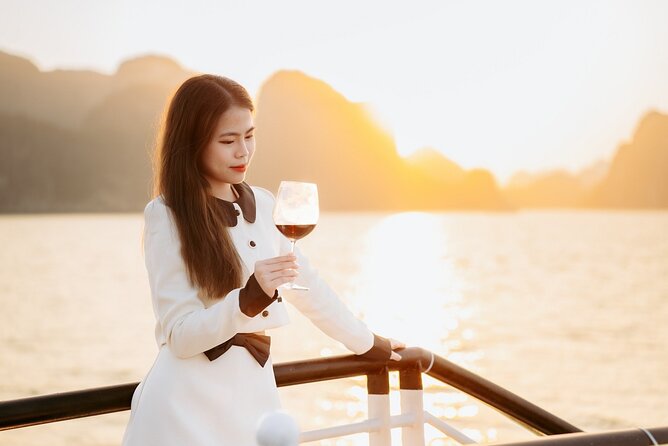 Best Price Halong 5 Star Day Cruise Buffet, Pool ,Sunset party - Price and value: what $36.41 covers, and what costs extra