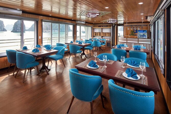 Best Price Halong Bay Full-Day Trip,Cave,Titop,Kayak By Transfer - Sunset party onboard: a small extra that changes the mood