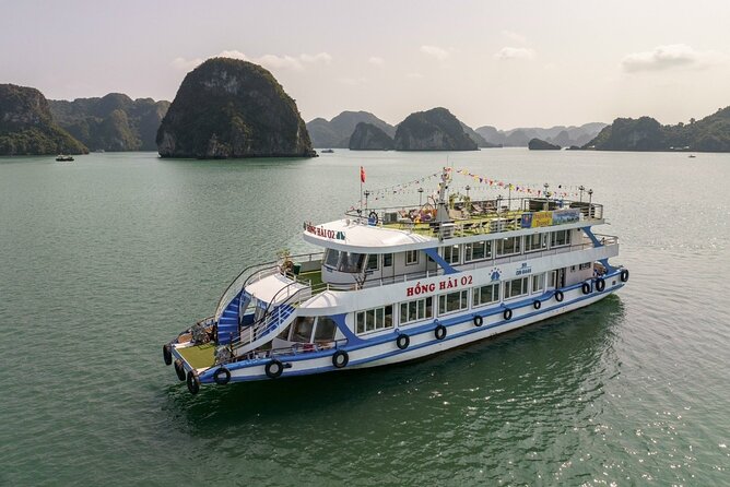 Best Price Halong Bay Full-Day Trip,Cave,Titop,Kayak By Transfer - Tuan Chau Island check-in and the cruise scenery you’ll actually remember