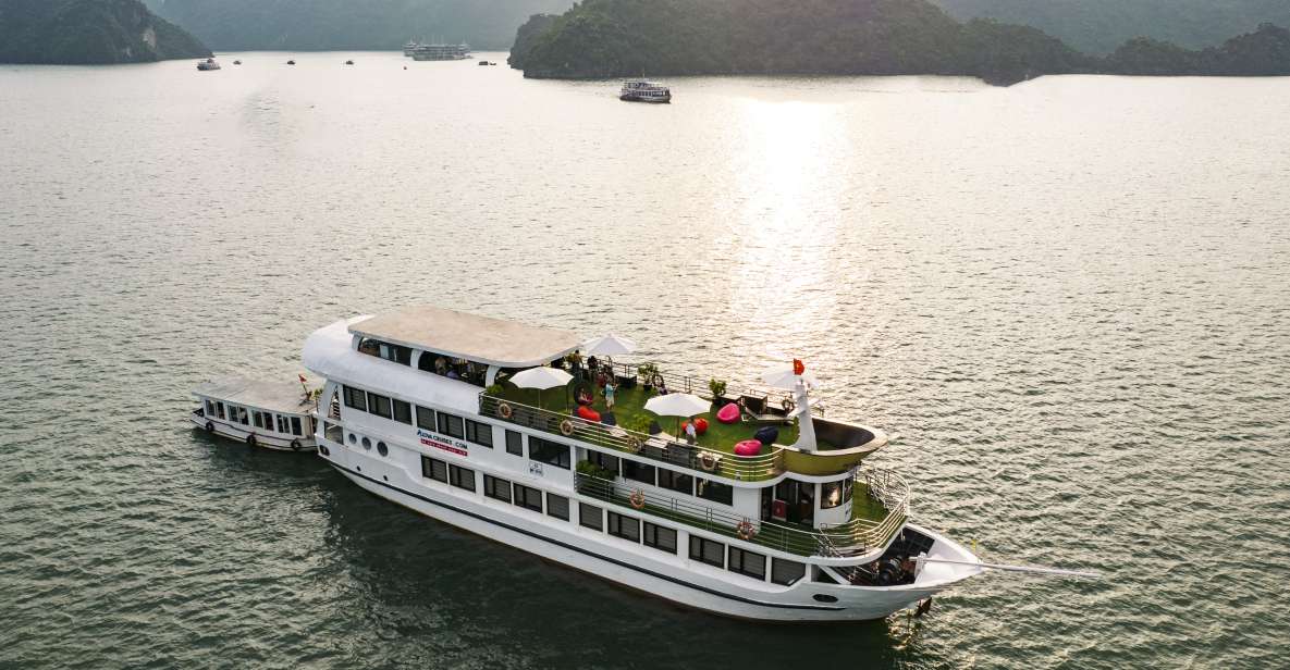 BestSeller - 2 Day 5-Star Overnight Cruise of Highest Safety - Day 1 on the water: Halong–Lan Ha scenery with real time to enjoy it