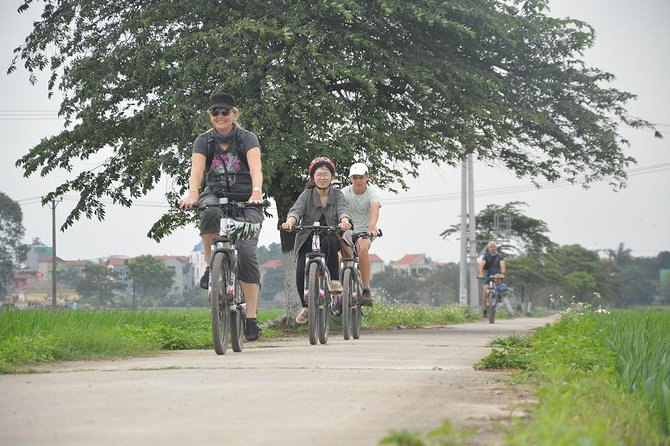 Bicycle Tours Hanoi: Full Day Bicycle Tour Hanoi Countryside - Co Loa Citadel: Ancient Walls, Market Stops, and Drinks by Lotus Lake