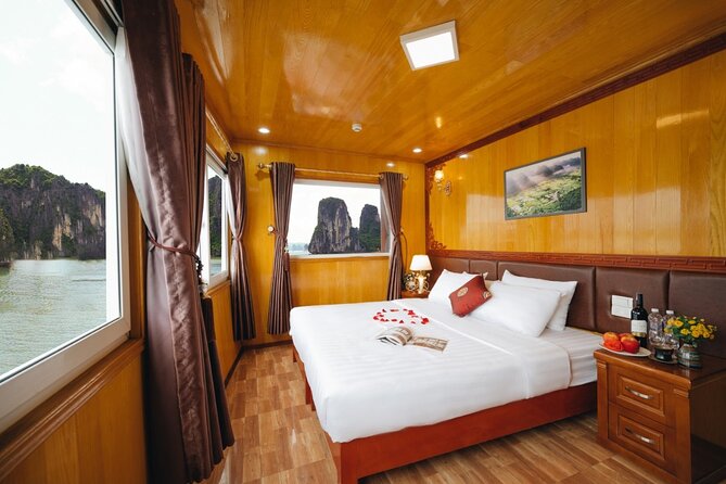 BOUTIQUE CRUISE 2 Days 1 Night Explore Lan Ha Bay & Cat Ba Island - Boat basics: private cabin, ensuite bath, and what “budget” means