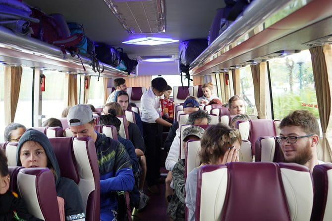 Bus Cat Ba island to Ha Noi - Door-to-door pickup on Cat Ba: where it starts