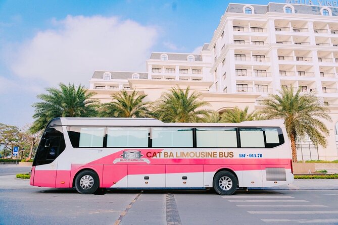 Bus Ha Noi to Cat Ba island - Timing: Three Departures, Plus the Limousine 2.5-Hour Option