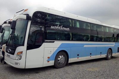 Bus ticket Ninh Binh To Phong Nha - The ride itself: 7 hours, AC, and a toilet on board