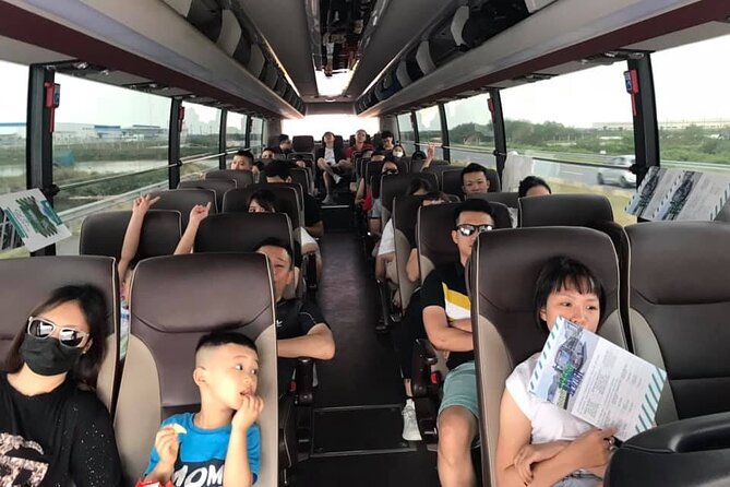 Bus Transfer from Hanoi to Cat Ba - The Bus Ride to Got Pier: Air Conditioning Plus Wi‑Fi