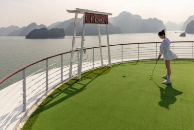 Capella Cruise 3-day Explore Halong Bay and Lan Ha Bay from Hanoi - Day 2: Viet Hai cycling option, Ba Trai Dao beach, and traditional Vietnamese cooking