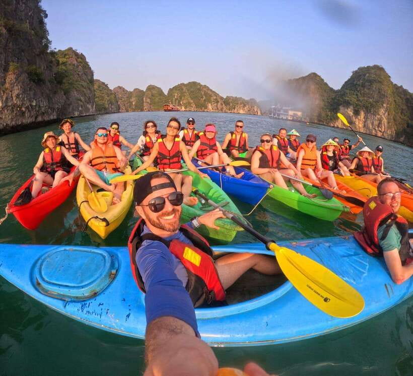 Cat Ba: Full- day trip with biking, kayaking, meal, tickets - Lan Ha Bay cruising: why this day feels calmer