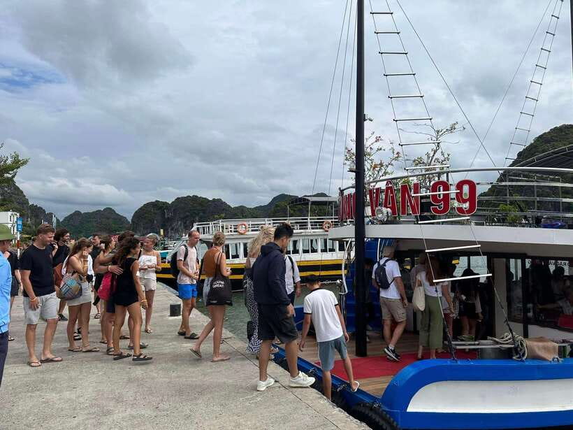 Cat Ba: Full- day trip with biking, kayaking, meal, tickets - From fishing life to limestone views: the cruise part is more than travel time