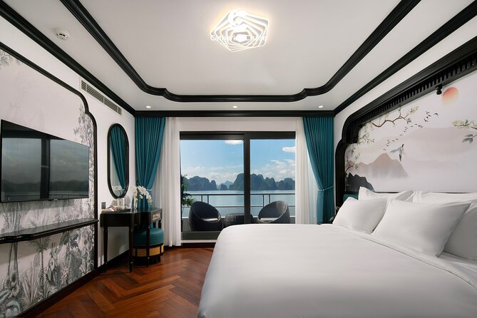 Catherine Cruise Halong Bay 2 Days/1 Night on 6 Star Cruise - First day on Halong Bay: the superyacht vibe and the big-deck payoff