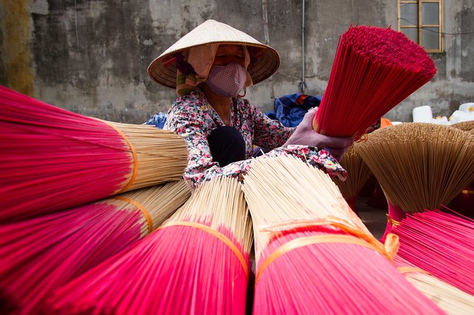 Colors of Incense village Quang Phu Cau - Quang Phu Cau: Why these incense sticks are so photogenic